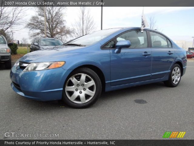 2007 Honda civic atomic blue