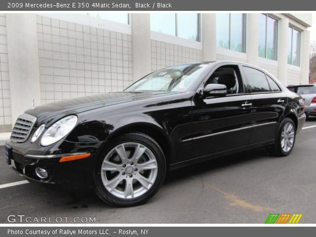 2009 Mercedes-Benz E 350 4Matic Sedan in Black