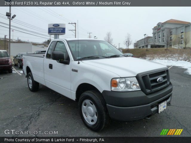 2008 Ford F150 XL Regular Cab 4x4 in Oxford White