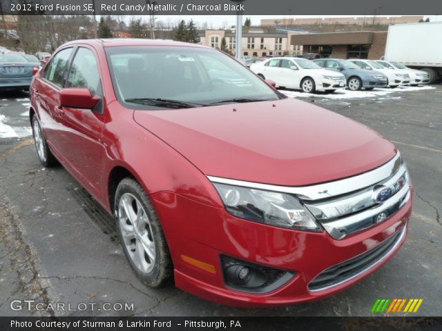 2012 Ford Fusion SE in Red Candy Metallic