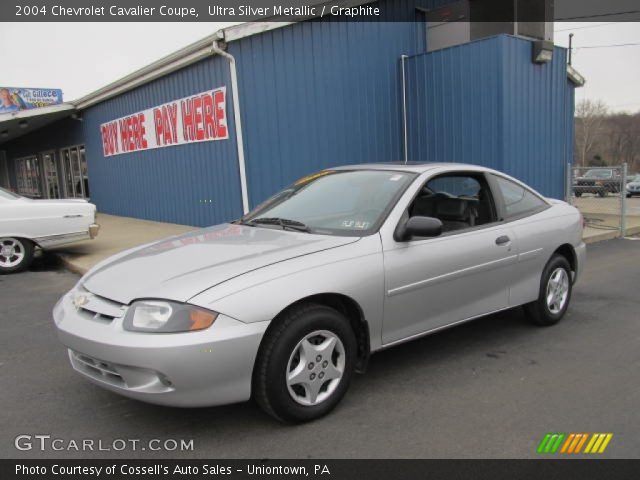 2004 Chevrolet Cavalier Coupe in Ultra Silver Metallic