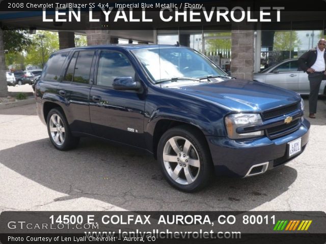 2008 Chevrolet TrailBlazer SS 4x4 in Imperial Blue Metallic