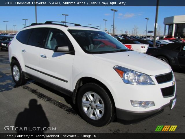 2010 Chevrolet Traverse LS AWD in Summit White