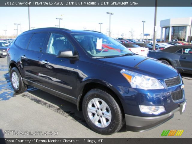 2012 Chevrolet Traverse LS AWD in Dark Blue Metallic