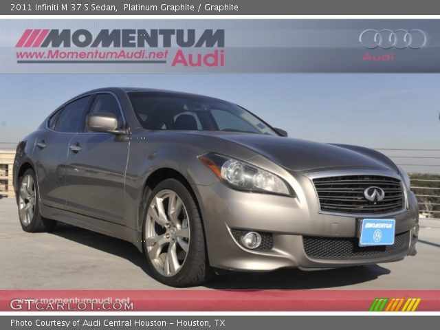 2011 Infiniti M 37 S Sedan in Platinum Graphite