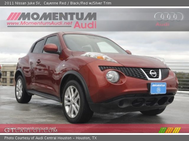 2011 Nissan Juke SV in Cayenne Red