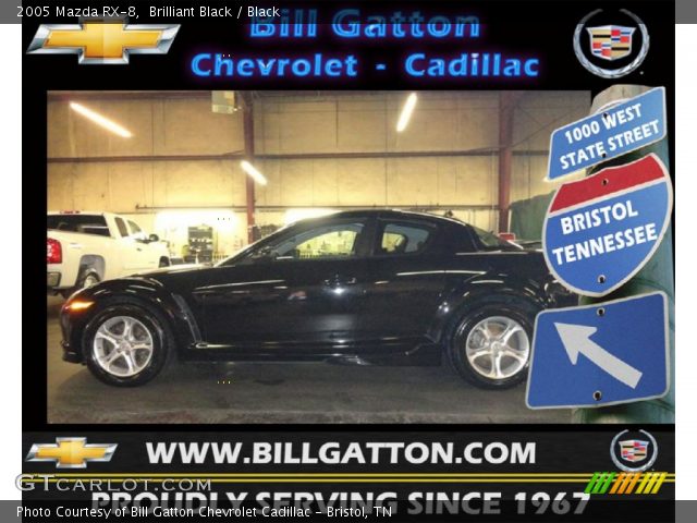 2005 Mazda RX-8  in Brilliant Black