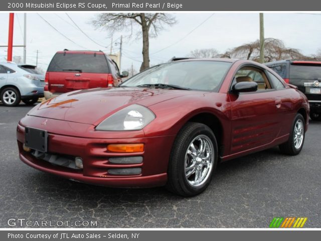 2000 Mitsubishi Eclipse RS Coupe in Primal Red Pearl
