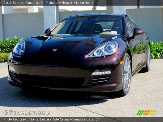 2012 Porsche Panamera S in Mahogany Metallic