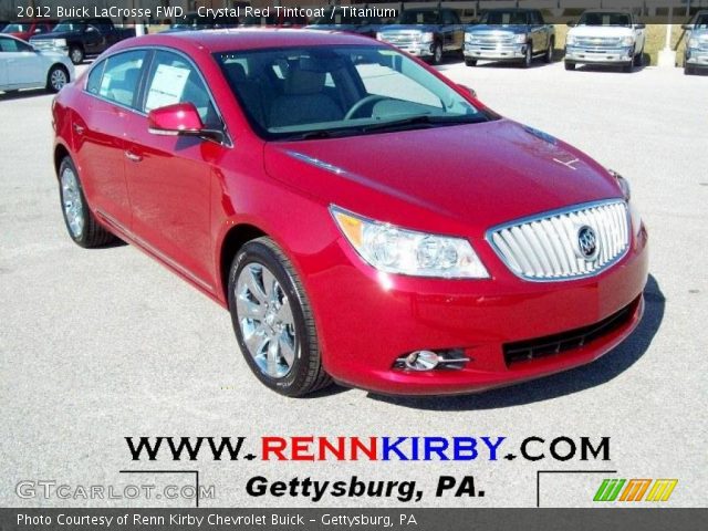 2012 Buick LaCrosse FWD in Crystal Red Tintcoat
