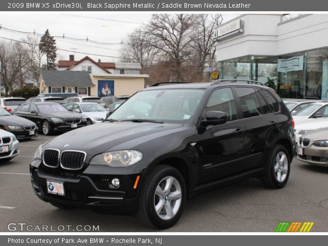2009 BMW X5 xDrive30i in Black Sapphire Metallic