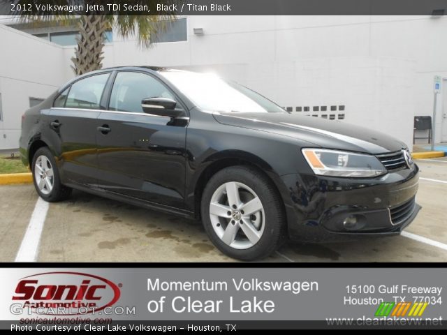 2012 Volkswagen Jetta TDI Sedan in Black