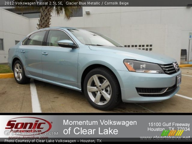 2012 Volkswagen Passat 2.5L SE in Glacier Blue Metallic