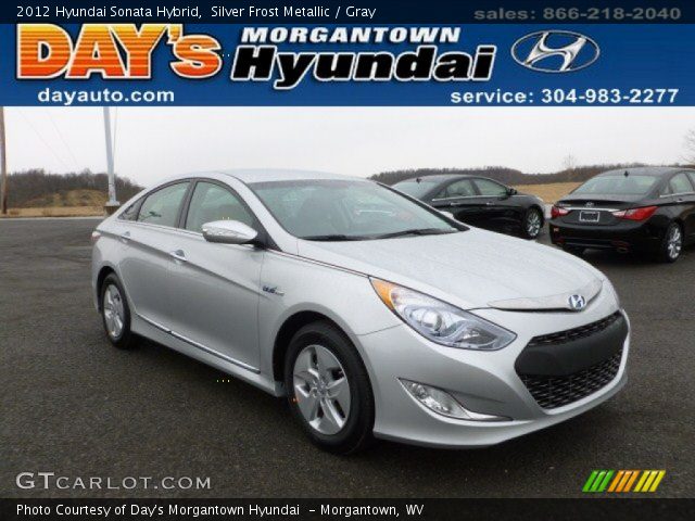 2012 Hyundai Sonata Hybrid in Silver Frost Metallic