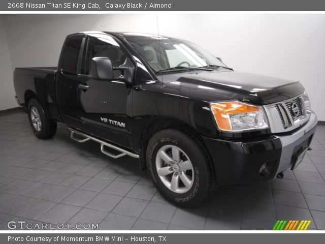 2008 Nissan Titan SE King Cab in Galaxy Black