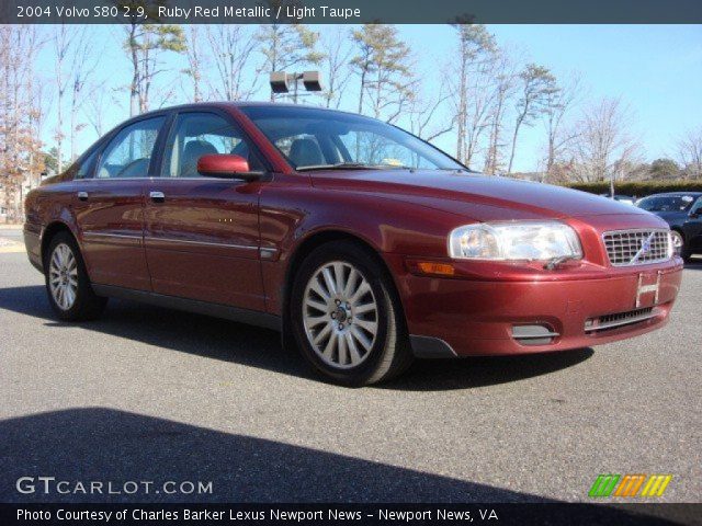 2004 Volvo S80 2.9 in Ruby Red Metallic