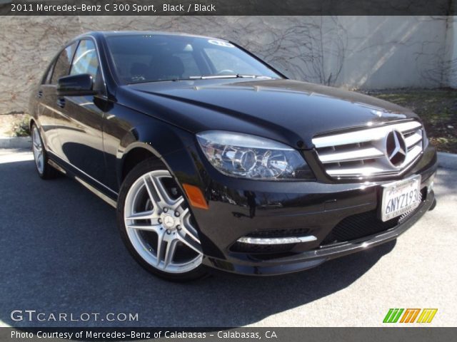 2011 Mercedes-Benz C 300 Sport in Black