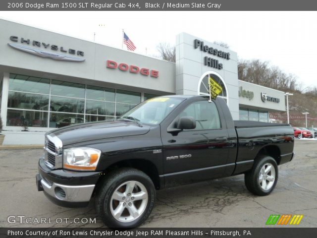 2006 Dodge Ram 1500 SLT Regular Cab 4x4 in Black