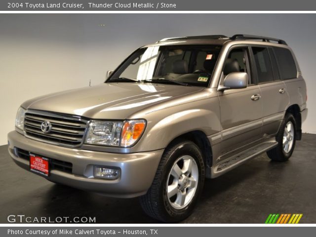 2004 Toyota Land Cruiser  in Thunder Cloud Metallic
