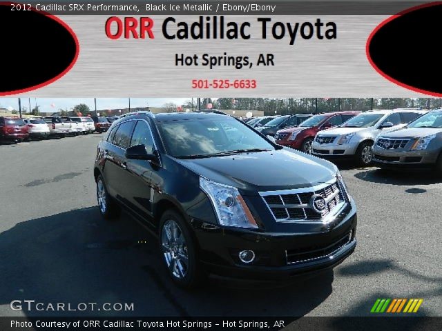2012 Cadillac SRX Performance in Black Ice Metallic