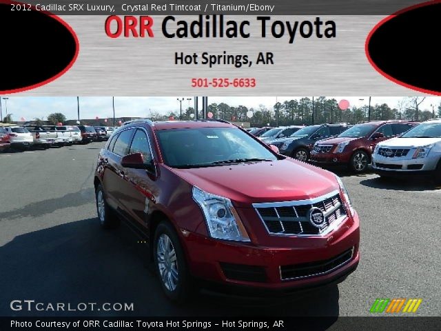 2012 Cadillac SRX Luxury in Crystal Red Tintcoat