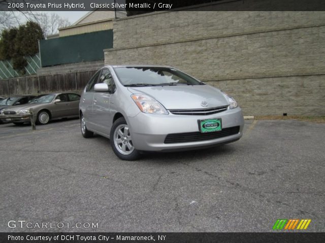 2008 Toyota Prius Hybrid in Classic Silver Metallic
