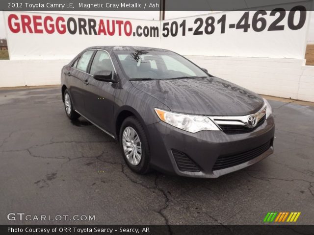 2012 Toyota Camry LE in Magnetic Gray Metallic