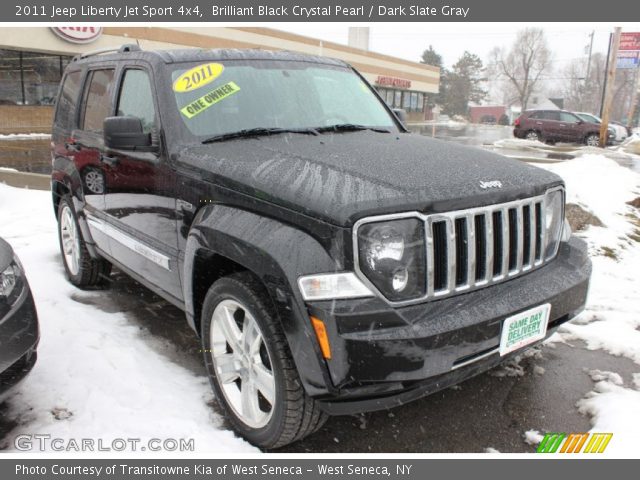 2011 Jeep Liberty Jet Sport 4x4 in Brilliant Black Crystal Pearl