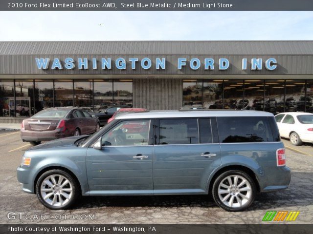 2010 Ford Flex Limited EcoBoost AWD in Steel Blue Metallic