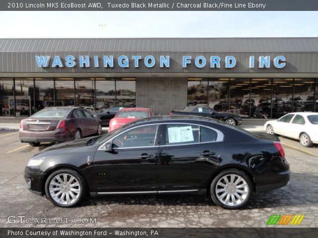 2010 Lincoln MKS EcoBoost AWD in Tuxedo Black Metallic