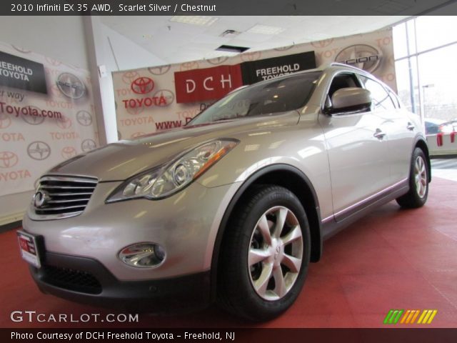 2010 Infiniti EX 35 AWD in Scarlet Silver