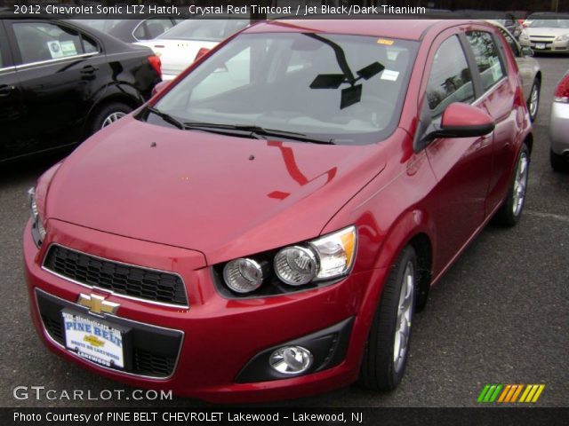 2012 Chevrolet Sonic LTZ Hatch in Crystal Red Tintcoat