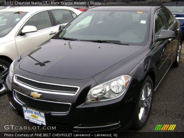 2012 Chevrolet Malibu LT in Black Granite Metallic