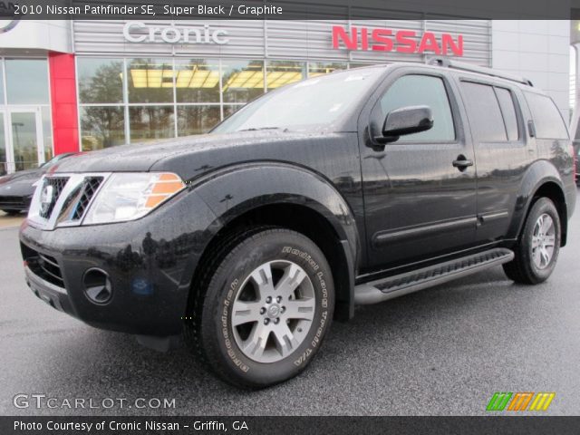 2010 Nissan Pathfinder SE in Super Black