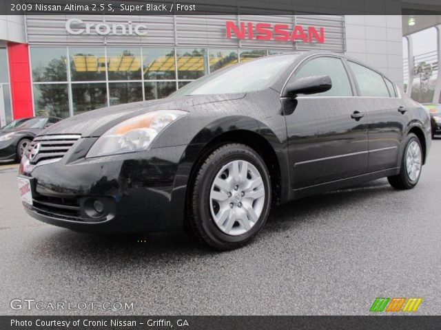 2009 Nissan Altima 2.5 S in Super Black