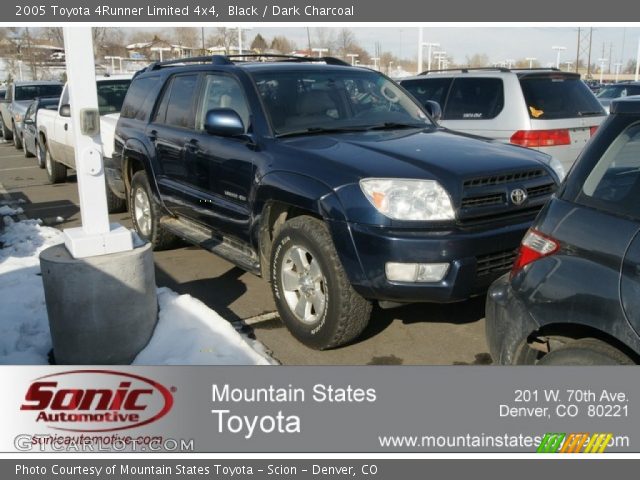 2005 Toyota 4Runner Limited 4x4 in Black