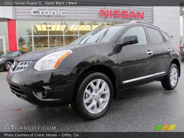 2012 Nissan Rogue SL in Super Black