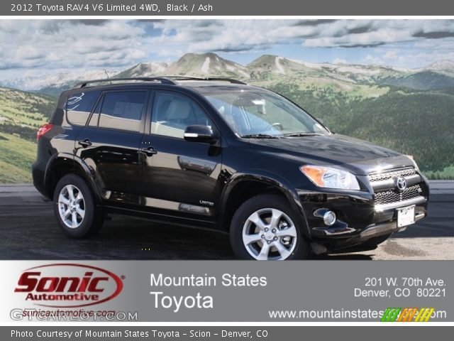 2012 Toyota RAV4 V6 Limited 4WD in Black
