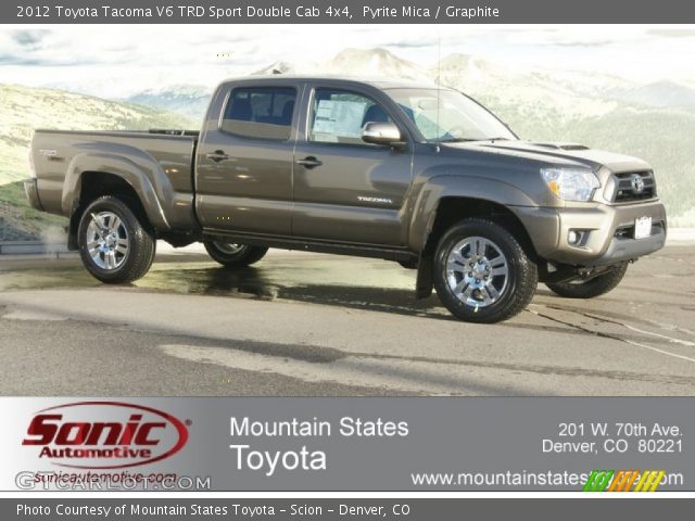 2012 Toyota Tacoma V6 TRD Sport Double Cab 4x4 in Pyrite Mica