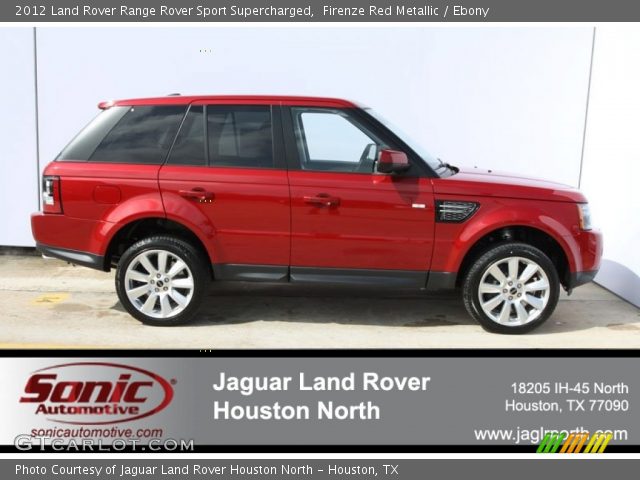 Firenze Red Metallic 2012 Land Rover Range Rover Sport Supercharged with 