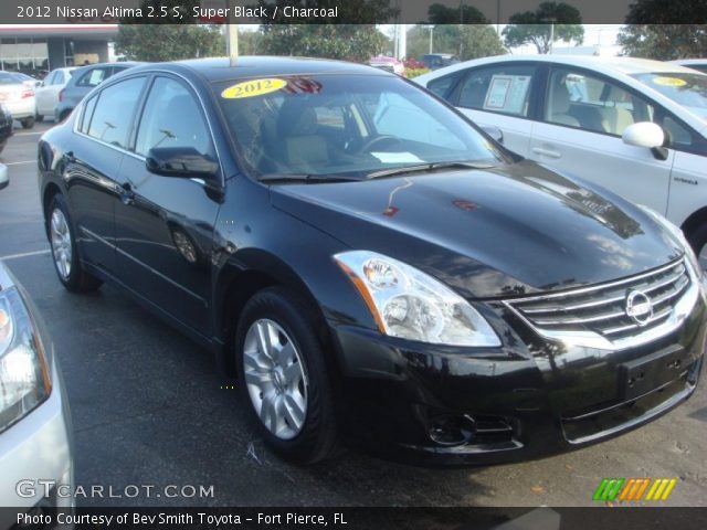 2012 Nissan Altima 2.5 S in Super Black