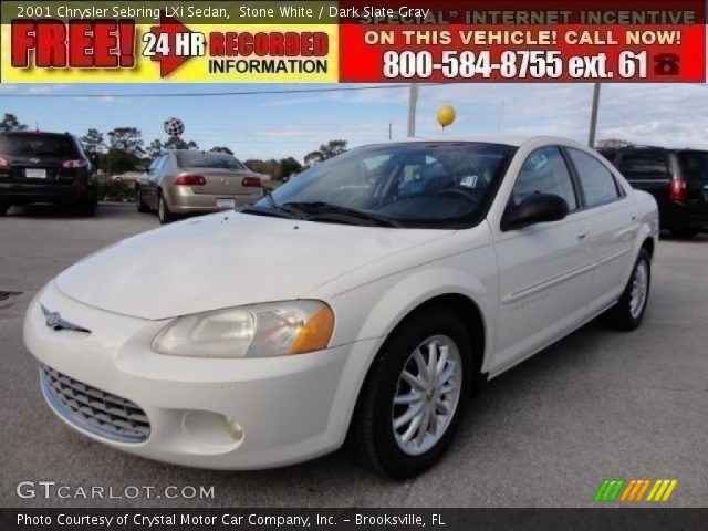 2001 Chrysler Sebring LXi Sedan in Stone White