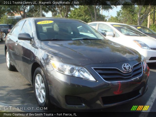 2011 Toyota Camry LE in Magnetic Gray Metallic