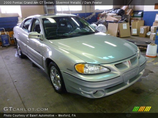 2000 Pontiac Grand Am GT Sedan in Silvermist Metallic