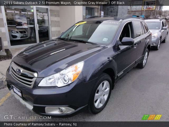2011 Subaru Outback 2.5i Premium Wagon in Graphite Gray Metallic