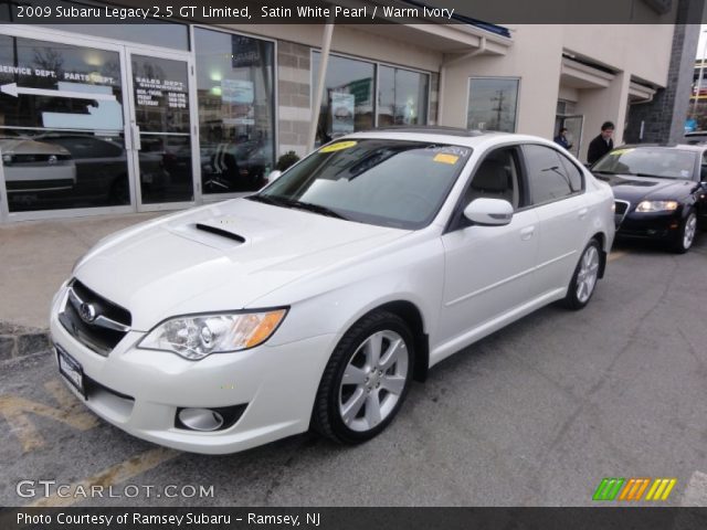 2009 Subaru Legacy 2.5 GT Limited in Satin White Pearl