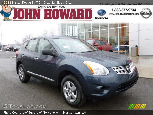 2012 Nissan Rogue S AWD in Graphite Blue
