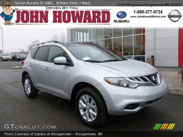 2012 Nissan Murano SV AWD in Brilliant Silver