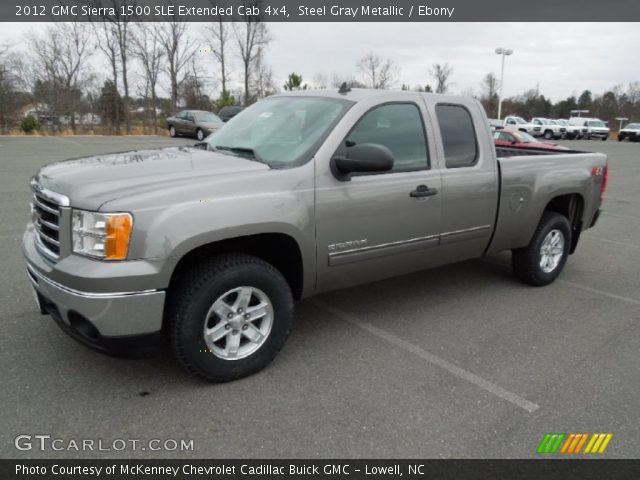 2012 GMC Sierra 1500 SLE Extended Cab 4x4 in Steel Gray Metallic