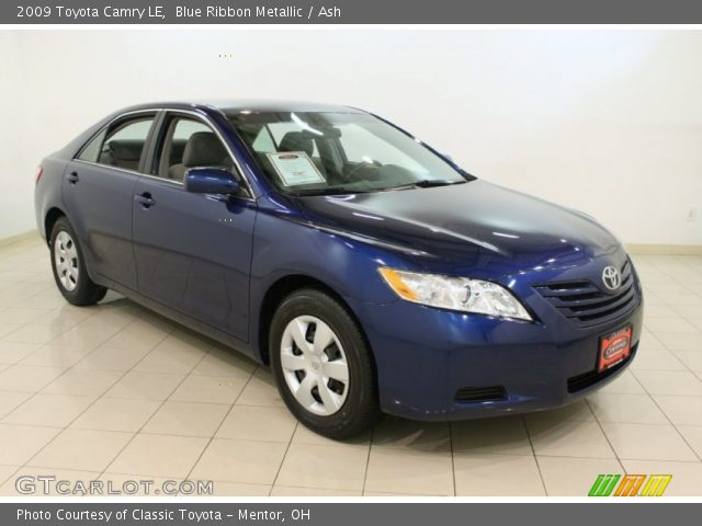 2009 Toyota Camry LE in Blue Ribbon Metallic
